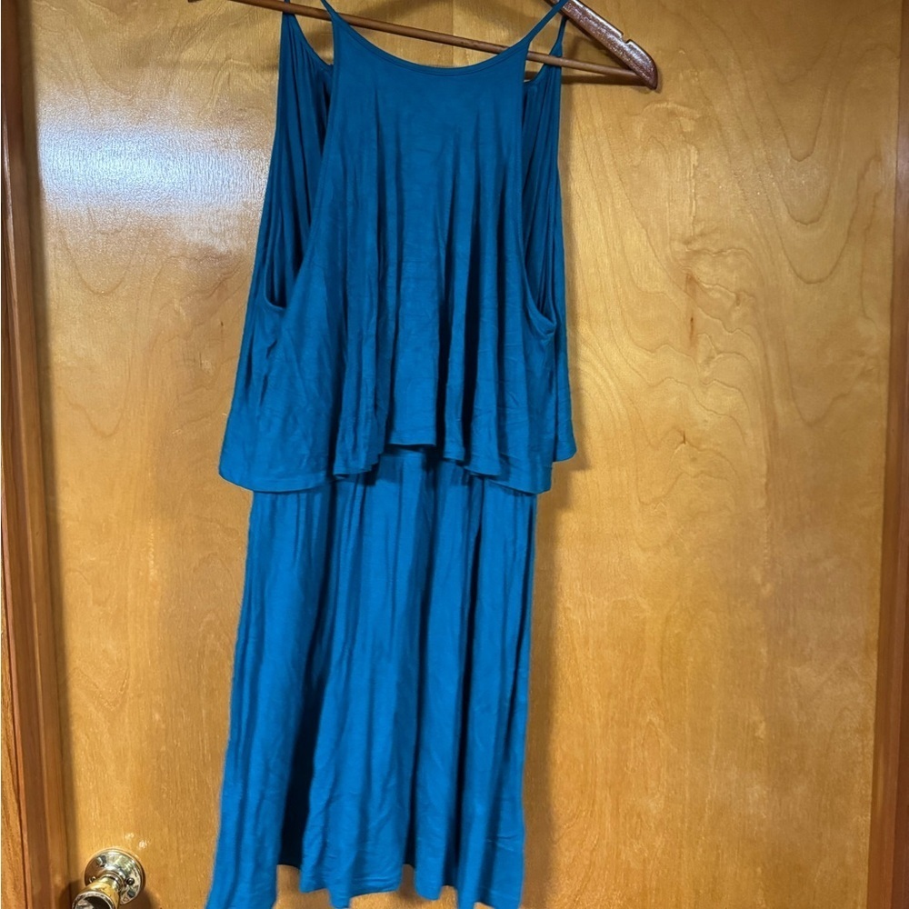 American Eagle Outfitters Teal Dress